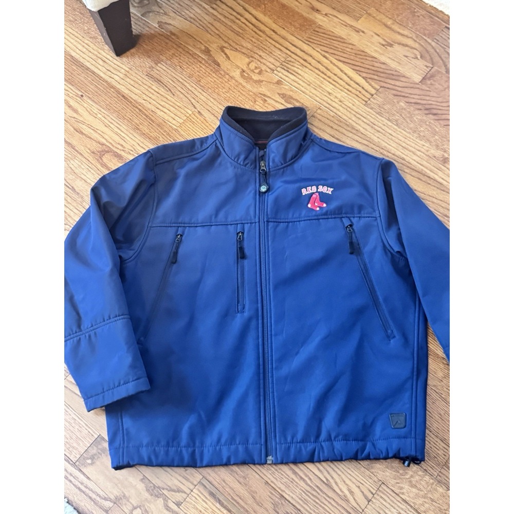 Antigua Navy Boston Red Sox Full-Zip Water Resistant Lightweight Size XL